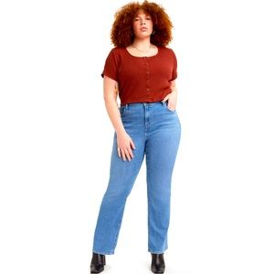 Levi's Light Blue Bootcut Jeans